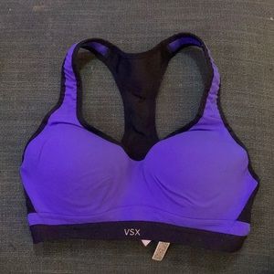 32C Blue Victoria Secret Sport VSX Sports Bra